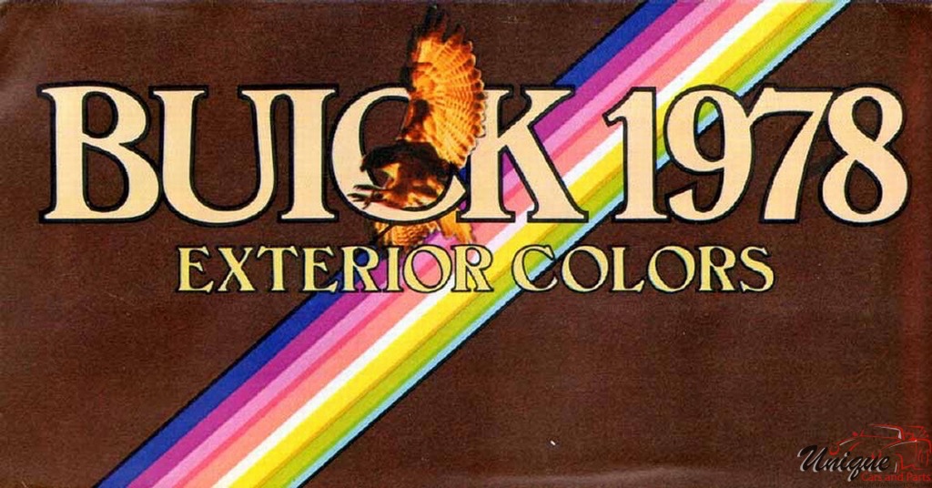 1978 Buick Exterior Paint Chart Page 2